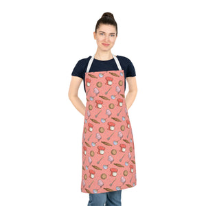 Pink Kawaii Baker Chef Kitchen Apron