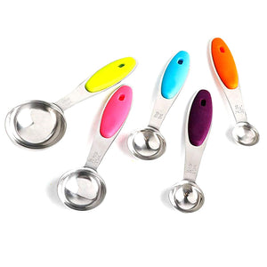 10 Piece Measuring Cups and Spoons Set Stainless Steel